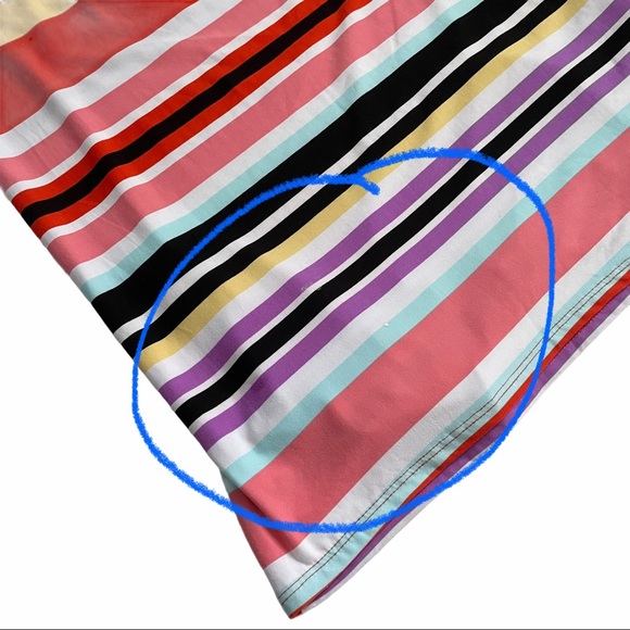 Derek Heart Vibrant Striped Maxi Dress (SZ M) - Picture 8 of 8